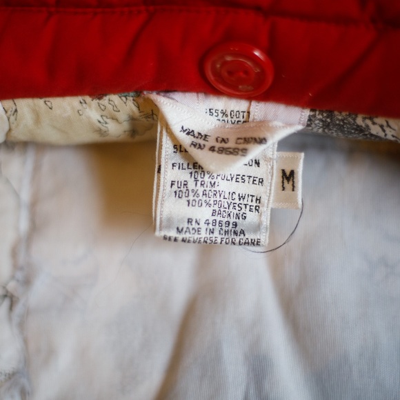 Vintage Red Iditarod Expedition sleddog coat, size Medium, British mist brand? - Picture 7 of 8